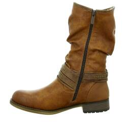 Stiefeletten cognac