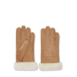 Shearling UGG Embroider Glove