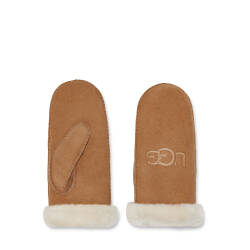 Shearling UGG Embroider Mitten