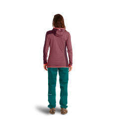 Fleece Light Grid Hooded Jacket