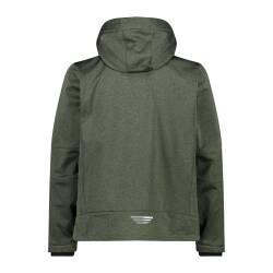 Softshell Jacket Zip Hood Melange