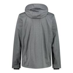 Light Melange Softshell Jacket Zip Hood