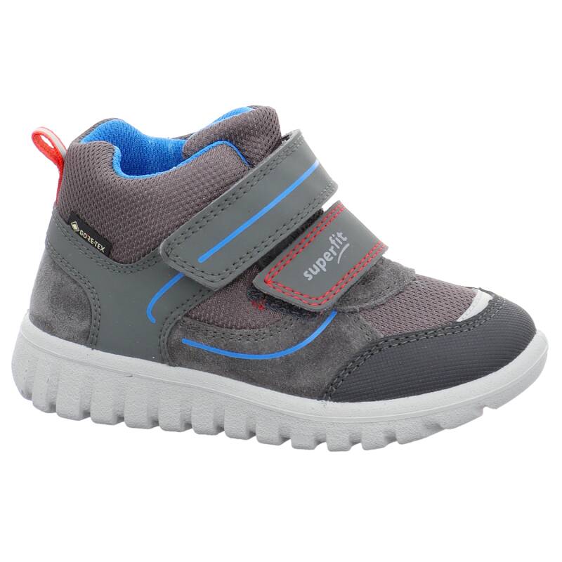 Gore Tex Superfit Sneaker Hoch Superfit Husky Gore-tex Blue/orange –