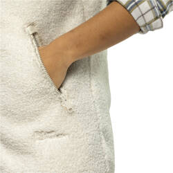 High Curl Long Vest