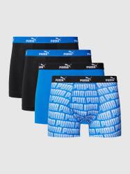 Puma Men Print Boxer 4er Pack