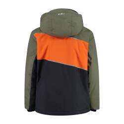 Ski Jacket Snaps Hood