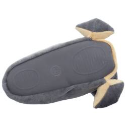 Animal Slipper Frosch grau