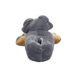 Animal Slipper Frosch grau
