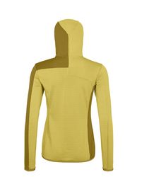 Fleece Light Grid Hooded Jacket