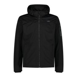Light Melange Softshell Jacket Zip Hood