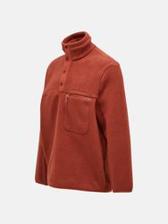 Fleece Snap T-Neck