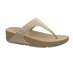 Lulu Crystal Embellishes Toe-Post Sandal