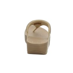 Lulu Shimmerlux Toe-Post Sandals