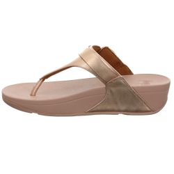 Lulu Adjustable Leather Toe-Post Sandal