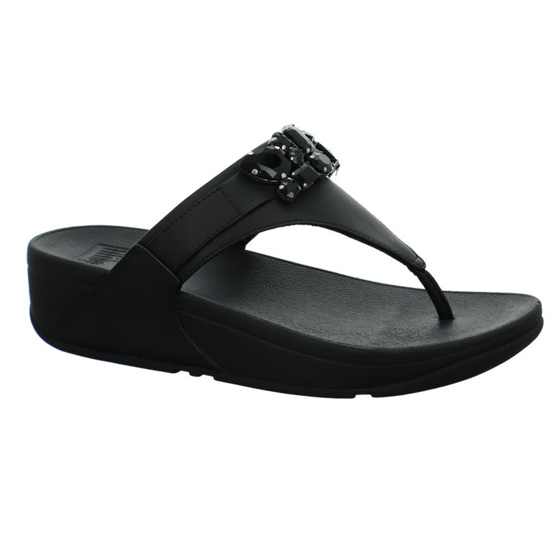 A2B25■ ※ lulu※ Fitflop Lulu Multi-Tonal Glitter Toe-Post Sandals Flip Flops