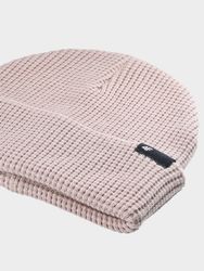 Double-layered Beanie with waffle structure