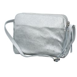 Ledertasche Silver