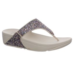 Lulu Multi-Tonal Glitter Toe-Post Sandals