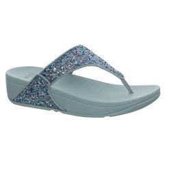 Lulu Multi-Tonal Glitter Toe-Post Sandals
