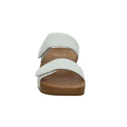 Lulu Adjustable Leather Slides