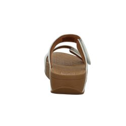 Lulu Adjustable Leather Slides