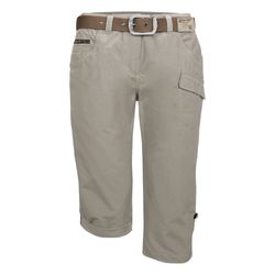 Capri Hose mit Gürtel