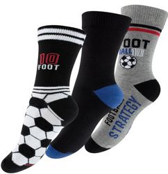 Kinder Baumwoll Socken 3er Pack