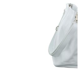LEDERTASCHE WEISS