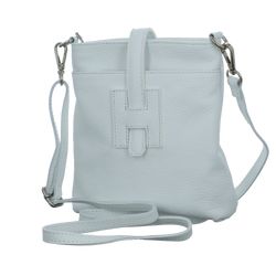LEDERTASCHE WEISS